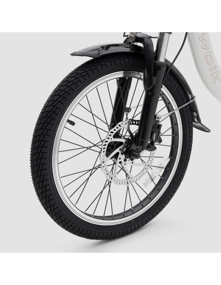 Oslo white electric bike