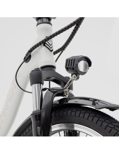 Bicicleta Eléctrica Biwbik Oslo white