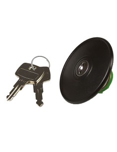 Tapón de combustible negro con llaves Bayoneta