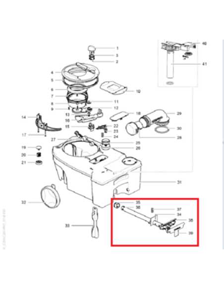 Bande de cassette complète SC250/260