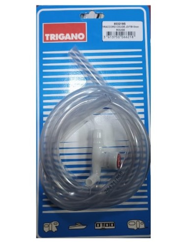 Conexión de agua caliente 10 Ø con manguera