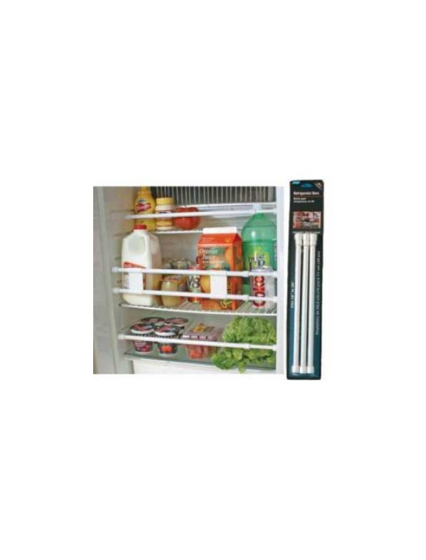 Barras de bloqueo extensible de 40.5 hasta 71 cm para neveras y armarios