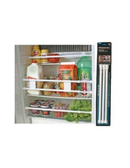Extendable locking bars from 40.5 to 71 cm for refrigerators and cabinets