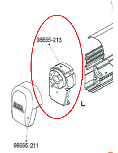 Kit contratapa Titanium Izq F45 TI