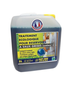 Tratamiento ecológico de los tanques de aguas residuales 2 litros