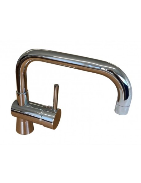 Grifo mezclador ajustable con caño extraíble