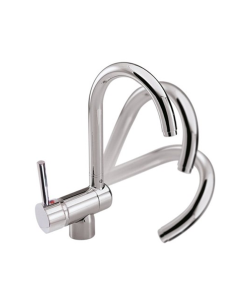 Grifo mezclador plegable cromo