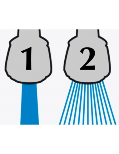 Prolongación flexible para grifo