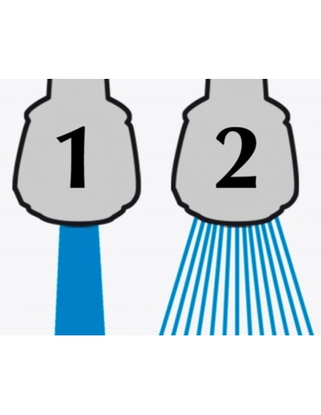 Prolongación flexible para grifo