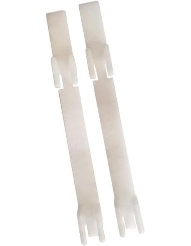 Replacement hinges outside door WC Thetford