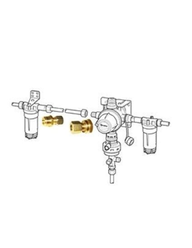 Juego de racord complementario para duo control y duo confort Truma