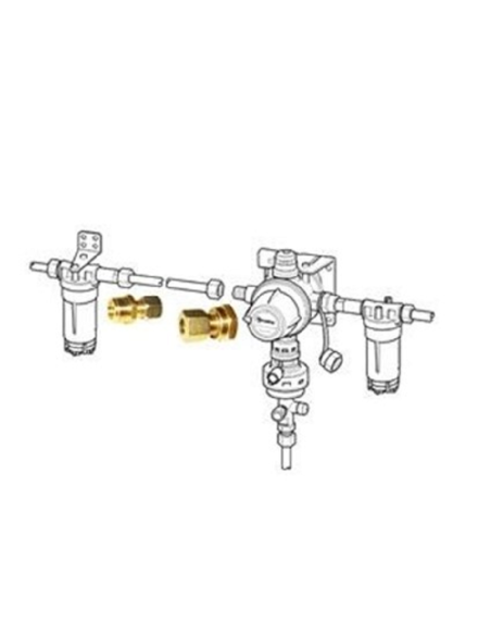 Juego de racord complementario para duo control y duo confort Truma