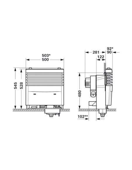 Ventilador TEB-3 12V con comando integrado