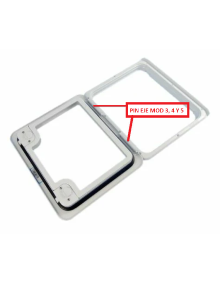 Pin Eje Bisagra para puerta de servicio WC Thetford mod 3, 4 y 5