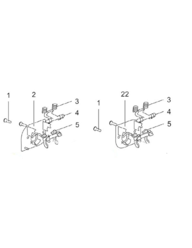 Kit para bloqueo de puertas Thetford