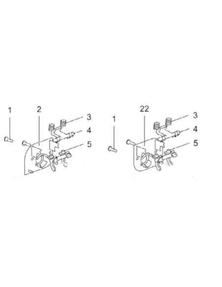 Fechadura da porta Kit de Kit Thetford