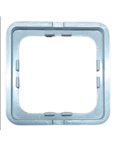 Light gray square trim frame