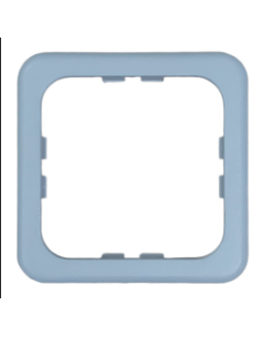 Light gray square trim frame
