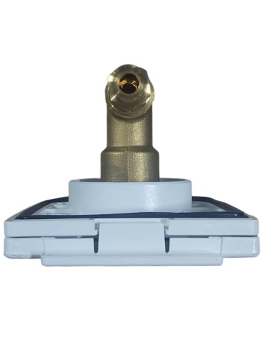 Outer box with gas valve