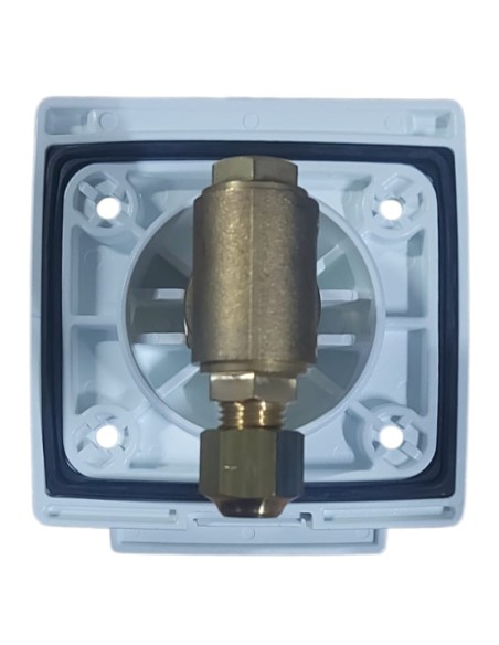 Outer box with gas valve Outer box with gas valve