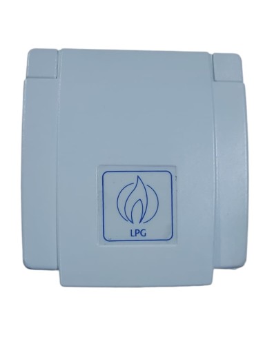 Caja exterior con válvula de gas