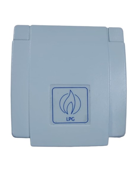Caja exterior con válvula de gas