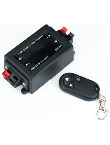 Controlador dimmer para tiras de led con mando a distancia