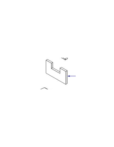 Deflector humos trasero Insertable Piazzetta Skamolex 173x140
