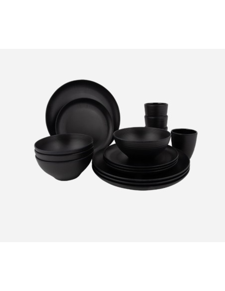 Set da pranzo Orville da 16 pezzi per 4 persone. Bo-Camp