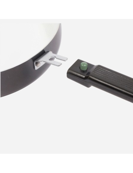 Sartén Wok de 24cm con asa plegable Bo-Camp Sartén Wok de 24cm con asa plegable Bo-Camp