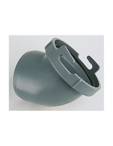 Angled bayonet connection for 3'' hose