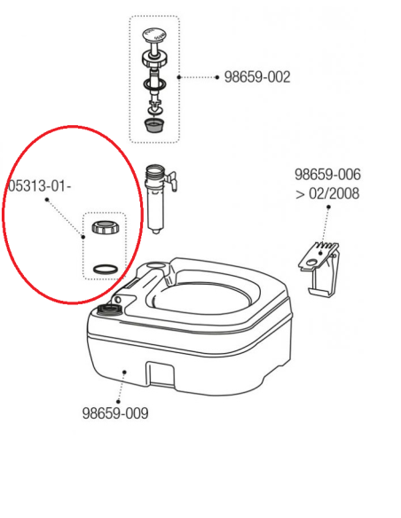 KIT TAPON RELLENO BI-POT 30