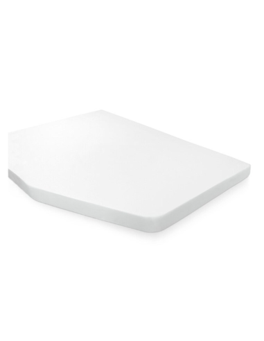 Sábana bajera ajustable Walra Jersey cama francesa izq blanca 130x 180