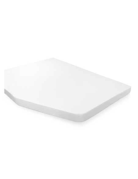 Sábana bajera ajustable Walra Jersey cama francesa izq blanca 130x 180