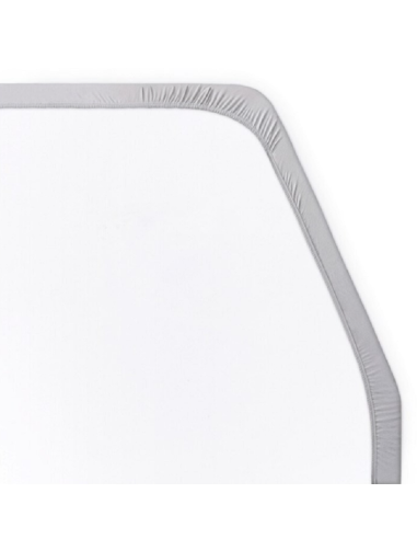 Sábana bajera ajustable Walra Jersey (cama francesa derecha gris 130x180)