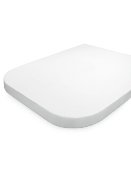 Sábana ajustable Walra Jersey (cama tamaño queen blanca 130x185)