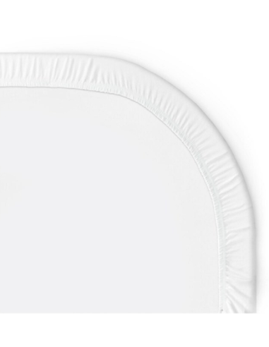 Sábana ajustable Walra Jersey (cama tamaño queen blanca 130x185)