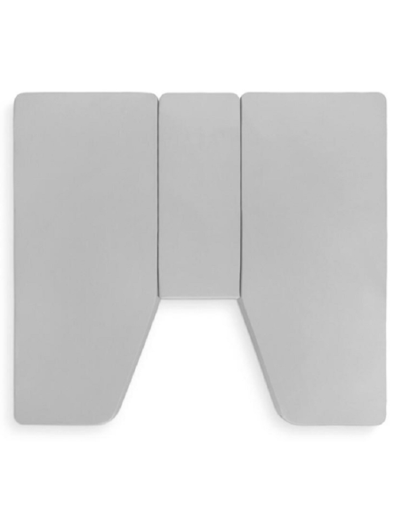 Sábana bajera ajustable Walra Jersey (3 piezas) gris 2x70x90+30x120