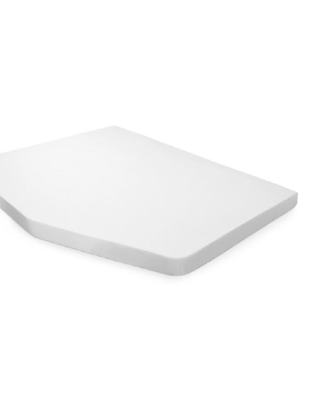 Protector de colchón Walra Molton (cama francesa izquierda) blanco 130x180