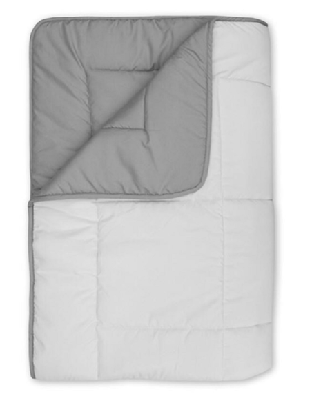 Edredón de viaje Walra (140 x 200) gris claro/antracita