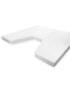 Protector de colchón Walra Molton blanco 2x70x90 + 30x120 (3 piezas)