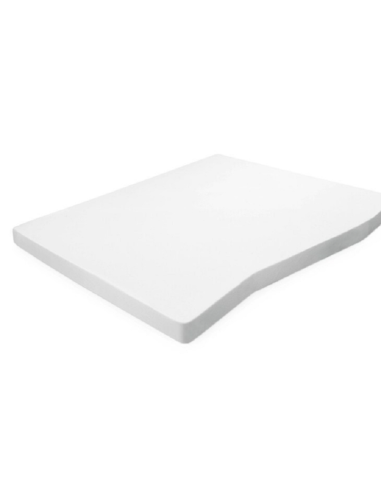 Protector de colchón Walra Molton (cama abatible/cama transversal blanco 130x185)
