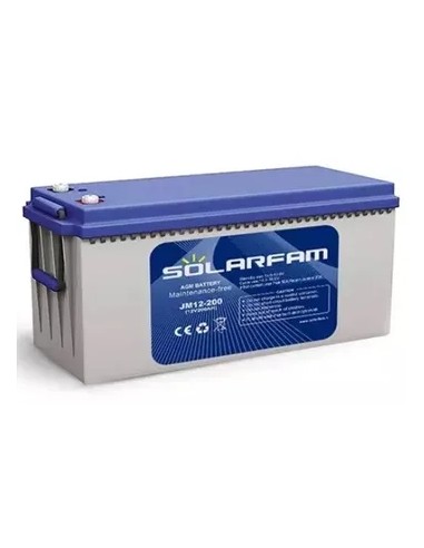 Batteria Solarfam AGM 200 Amp