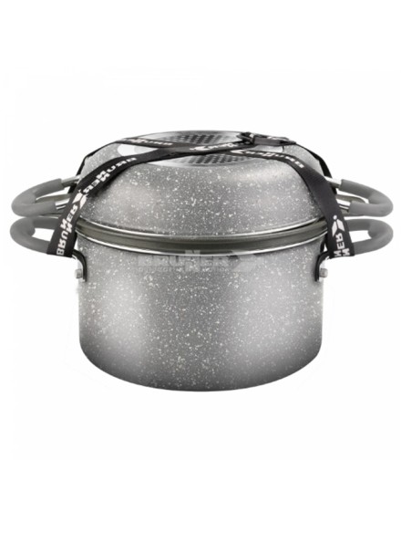 Juego de ollas Gourmet  Rock NG 9+1 Ø 22. Brunner Juego de ollas Gourmet  Rock NG 9+1 Ø 22. Brunner