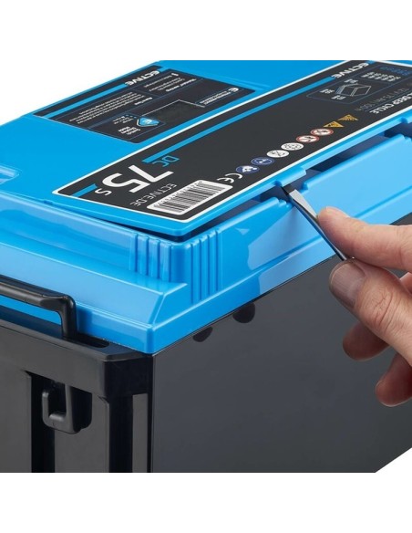 Bateria AGM de ciclo profundo com ecrã LCD Bateria eléctrica 290Ah DC 290S