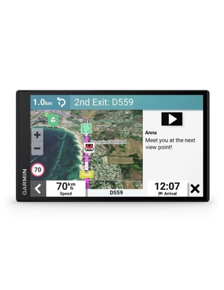 Pacote completo GPS CAMPER 795 EU ecrã + câmara BC40