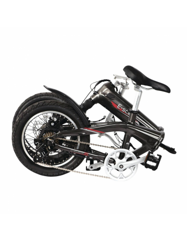 Bicicleta eléctrica plegable E-scape Key West 16'' Negro 36v.