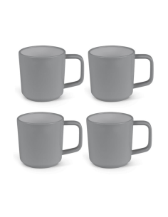 Taza Gris claro 350ml 4Uds Kampa/Dometic
