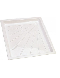 Plato de ducha blanco 665 x 665 mm