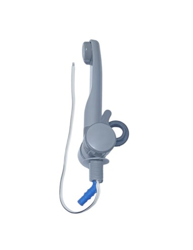 Grifo mezclador London gris de agua fría